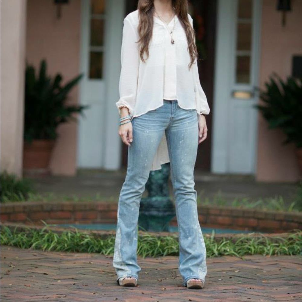 Free people bell bottoms